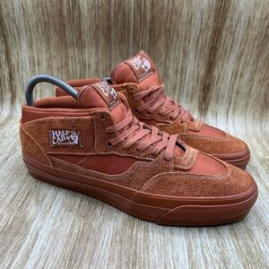 Vans Premium Half Cab 33 Men's Size‎ 10.5 Hairy Suede Pack Shoes Sneakers NEW